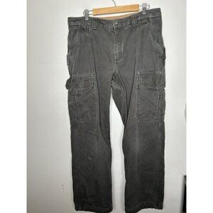 Duluth Trading Co. Carpenter Outdoors Heavy Fleece Lined Pants Men's 38 x 32